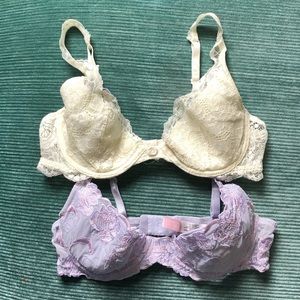 2 Victoria Secret Bras 36B